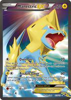 Pokemon,XY - Phantom Forces,Manectric EX (113 Full Art) - 113/119,Holofoil,Ultra Rare,Near Mint