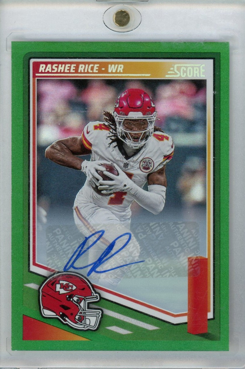 Score 2025 Score,2025 Score,Rashee Rice - 182,NM