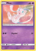 Pokemon,Hidden Fates,Mew - 32/68,Normal,Rare,Near Mint