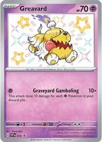 Pokemon,SV: Scarlet & Violet Promo Cards,Greavard - 070,Holofoil,Promo,Near Mint