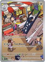 Pokemon,SV07: Stellar Crown,Archaludon - 155/142,Holofoil,Illustration Rare,Near Mint