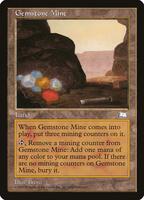Magic: The Gathering,Weatherlight,Gemstone Mine,Normal,Uncommon,Near Mint
