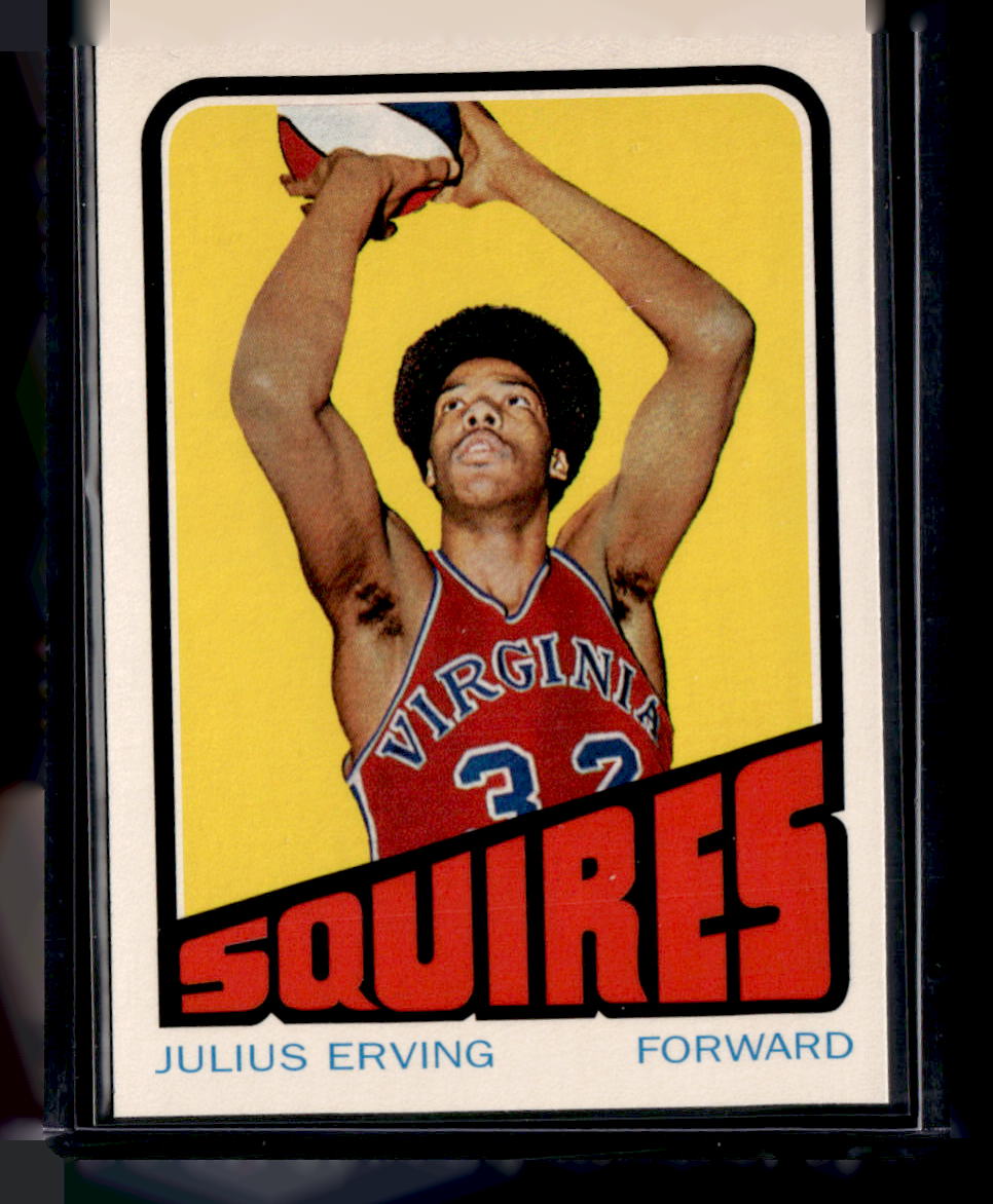 Topps 1972-73 Topps,1972-73 Topps,Julius Erving - 195,NM