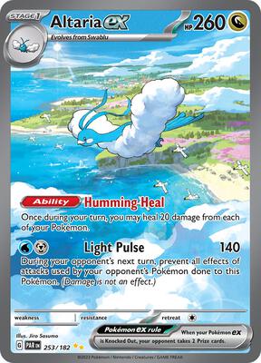 Pokemon,SV04: Paradox Rift,Altaria ex - 253/182,Holofoil,Special Illustration Rare,Near Mint