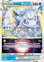 Pokemon,SWSH12: Silver Tempest,Alolan Vulpix VSTAR - 034/195,Holofoil,Ultra Rare,Near Mint