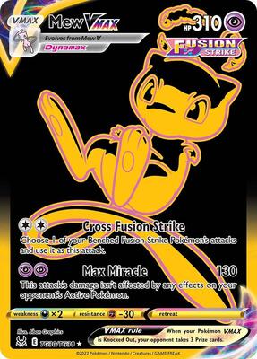 Pokemon,SWSH11: Lost Origin Trainer Gallery,Mew VMAX - TG30/TG30,Holofoil,Secret Rare,Lightly Played