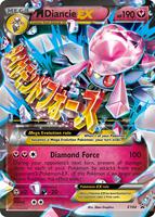 Pokemon,XY Promos,M Diancie EX - XY44,Holofoil,Promo,Lightly Played