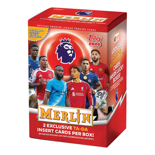Topps Merlin 2025-26 English Premier League Soccer Blaster Box