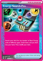 Pokemon,SV08: Surging Sparks,Energy Search Pro - 176/191,Holofoil,ACE SPEC Rare,Near Mint