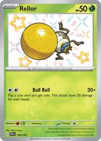 Pokemon,SV: Paldean Fates,Rellor - 108/091,Holofoil,Shiny Rare,Near Mint