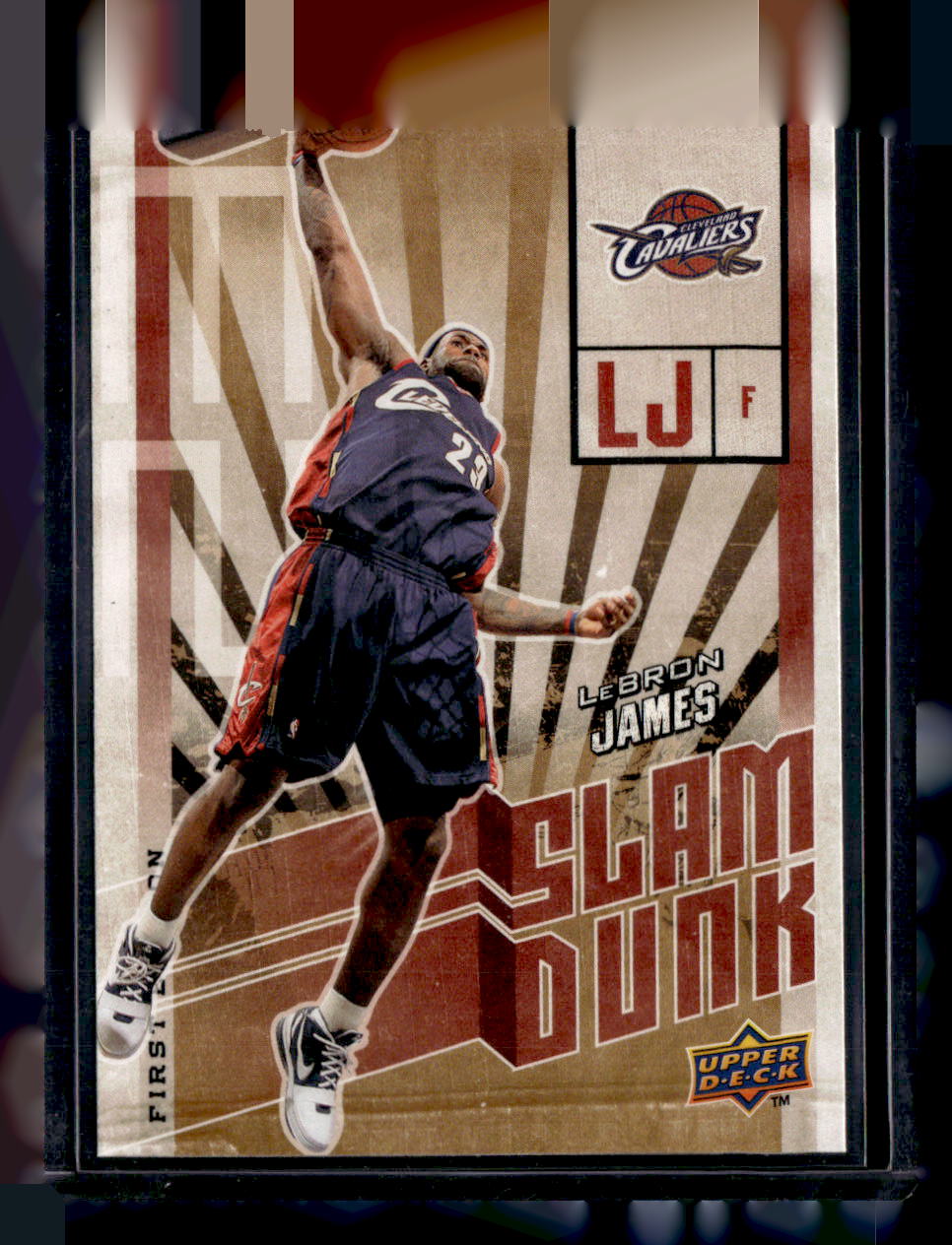 Upper Deck 2009-10 Upper Deck First Edition,2009-10 Upper Deck First Edition,LeBron James - SD-5,Slam Dunk