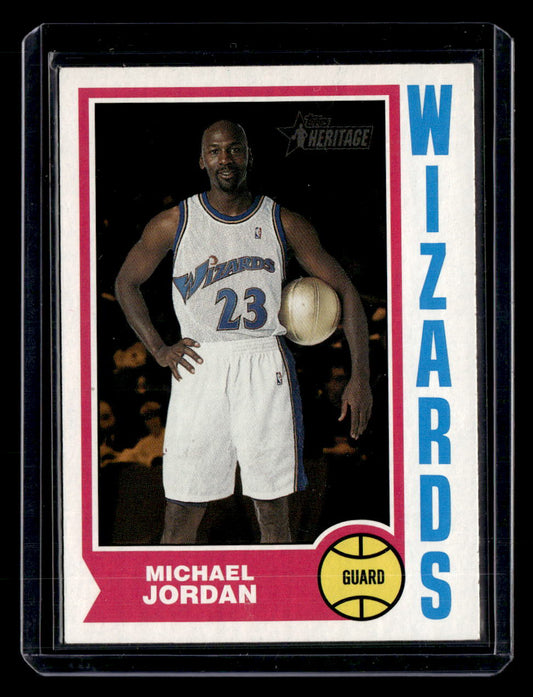 Topps 2001-02 Topps Heritage,2001-02 Topps Heritage,Michael Jordan - 264,NM