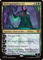 Magic: The Gathering,Secrets of Strixhaven,Professor Dellian Fel - 214,Normal,Mythic,Near Mint