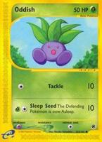 Pokémon,Expedition,Oddish - 122/165,Normal,Common,Heavily Played