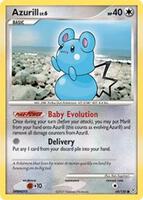 Pokemon,Diamond and Pearl,Azurill - 69/130,Reverse Holofoil,Common,Lightly Played