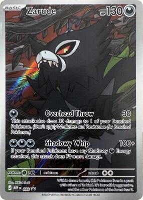 Pokemon,ME: Mega Evolution Promo,Zarude - 088,Holofoil,Promo,Near Mint
