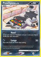 Pokemon,Platinum,Poochyena - 86/127,Reverse Holofoil,Common,Lightly Played