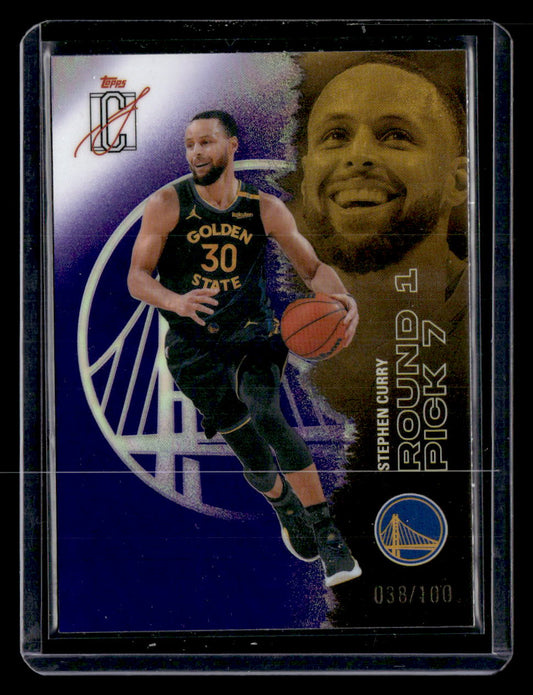 Topps 2025-26 Topps Signature Class,2025-26 Topps Signature Class,Stephen Curry - 52,Chrome Purple Refractors