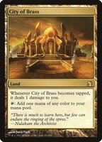 Magic: The Gathering,Modern Masters,City of Brass - 221,Normal,Rare,Near Mint