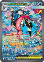 Pokemon,ME04: Chaos Rising,Mega Greninja ex - 116/086,Holofoil,Special Illustration Rare,Near Mint