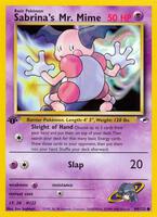 Pokemon,Gym Heroes,Sabrina's Mr. Mime - 094/132,1st Edition,Common,Moderately Played
