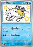 Pokemon,SV: Paldean Fates,Dondozo - 126/091,Holofoil,Shiny Rare,Near Mint