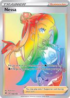 Pokemon,SWSH04: Vivid Voltage,Nessa (Secret) - 196/185,Holofoil,Secret Rare,Near Mint