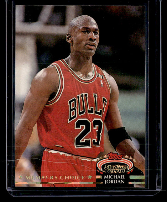 1992-93 Stadium Club,1992-93 Stadium Club,Michael Jordan - 210,NM