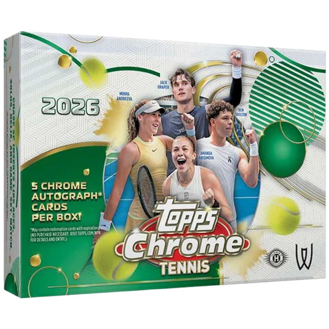 Topps Chrome 2026 Tennis Delight Box