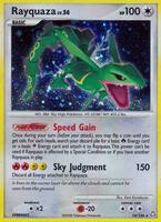 Pokemon,Legends Awakened,Rayquaza - 14/146,Reverse Holofoil,Holo Rare,Moderately Played