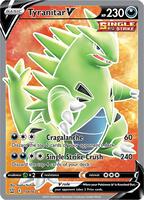 Pokemon,SWSH05: Battle Styles,Tyranitar V (Full Art) - 154/163,Holofoil,Ultra Rare,Near Mint