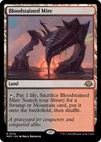 Magic: The Gathering,Modern Horizons 3,Bloodstained Mire - 216,Foil,Rare,Near Mint