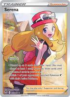 Pokemon,SWSH12: Silver Tempest,Serena (Full Art) - 193/195,Holofoil,Ultra Rare,Near Mint