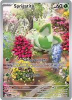 Pokemon,SV02: Paldea Evolved,Sprigatito - 196/193,Holofoil,Illustration Rare,Near Mint