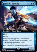 Magic: The Gathering,March of the Machine,Faerie Mastermind (Extended Art) - 352,Normal,Rare,Near Mint