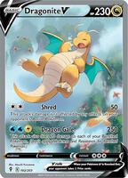 Pokemon,SWSH07: Evolving Skies,Dragonite V (Alternate Full Art) - 192/203,Holofoil,Ultra Rare,Near Mint