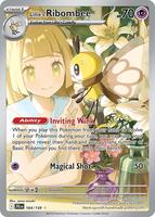 Pokemon,SV09: Journey Together,Lillie's Ribombee - 164/159,Holofoil,Illustration Rare,Lightly Played