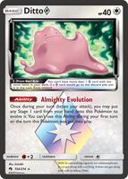 Pokemon,SM - Lost Thunder,Ditto Prism Star - 154/214,Holofoil,Prism Rare,Near Mint