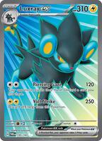 Pokemon,SV06: Twilight Masquerade,Luxray ex - 195/167,Holofoil,Ultra Rare,Near Mint
