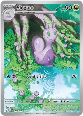 Pokemon,ME04: Chaos Rising,Sliggoo - 095/086,Holofoil,Illustration Rare,Lightly Played