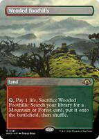 Magic: The Gathering,Modern Horizons 3,Wooded Foothills (Borderless) - 361,Normal,Rare,Near Mint