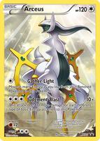 Pokemon,XY Promos,Arceus - XY83,Holofoil,Promo,Moderately Played