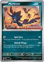 Pokemon,SV: Scarlet & Violet Promo Cards,Murkrow - 021 (Prerelease),Holofoil,Promo,Lightly Played