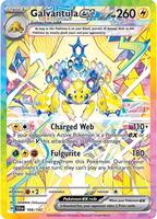 Pokemon,SV07: Stellar Crown,Galvantula ex - 168/142,Holofoil,Special Illustration Rare,Near Mint