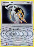 Pokemon,Arceus,Arceus (AR5),Holofoil,Holo Rare,Moderately Played