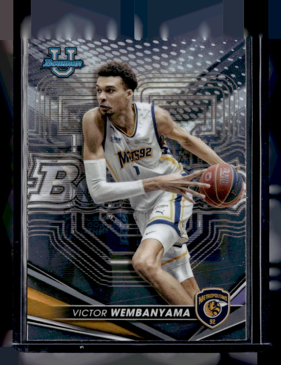 Bowman 2022-23 Bowman University Best,2022-23 Bowman University Best,Victor Wembanyama - 51,NM