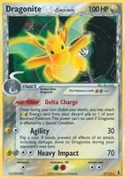 Pokemon,EX Delta Species,Dragonite (Delta Species) - 3/113,Holofoil,Holo Rare,Moderately Played