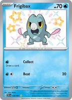 Pokemon,SV: Paldean Fates,Frigibax - 128/091,Holofoil,Shiny Rare,Near Mint