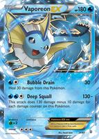 Pokemon,Generations,Vaporeon EX - 24/83,Holofoil,Ultra Rare,Lightly Played