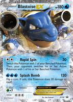 Pokemon,XY Promos,Blastoise EX - XY30,Holofoil,Promo,Damaged